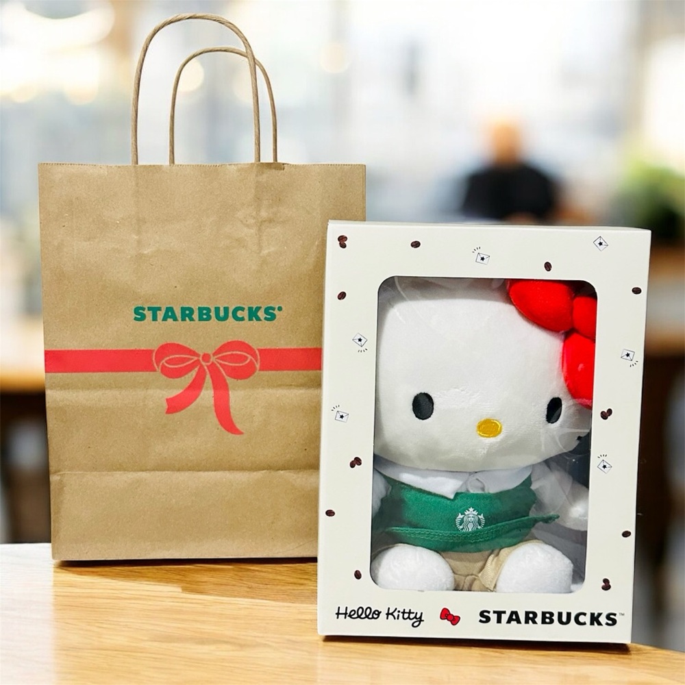 Starbucks x Hello Kitty Plush Limited Edition 2025 NEW